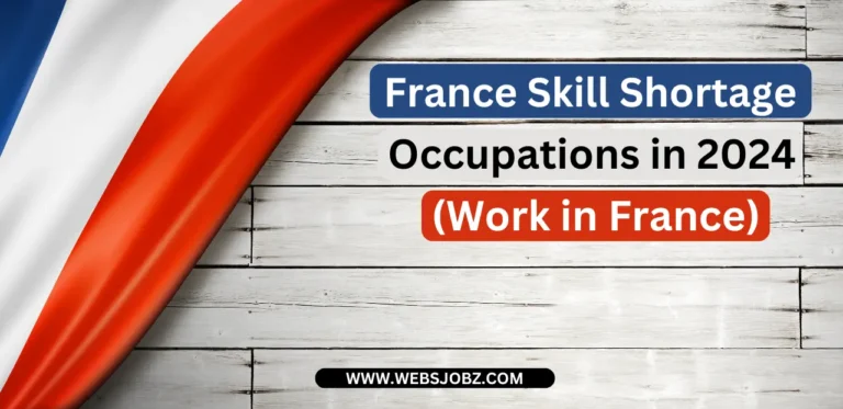 France Skill Shortage Occupations in 2024 (Work in France)